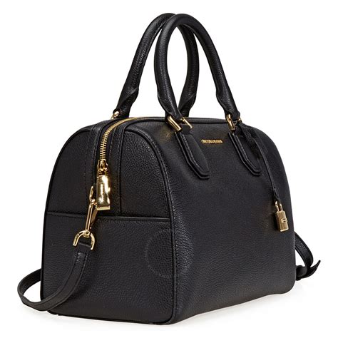 black shiny duffle bag michael kors|Michael Kors luggage catalog.